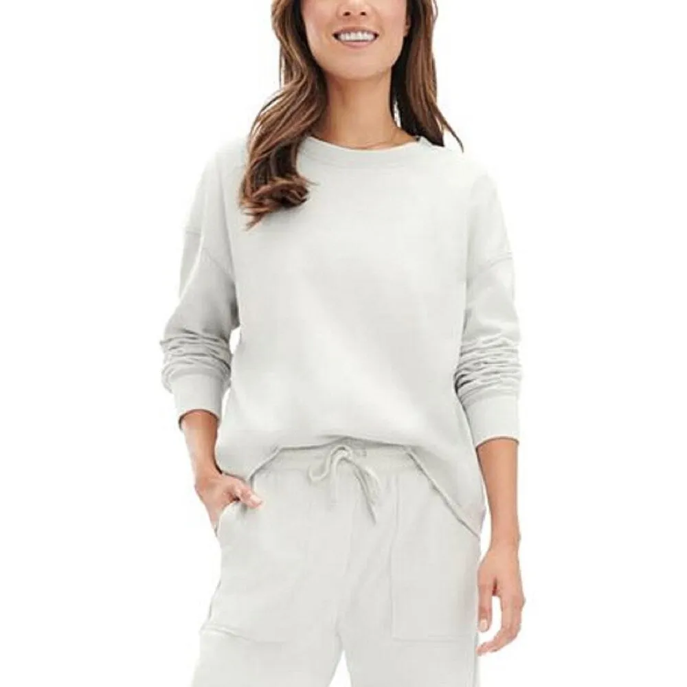Splendid Women's Pullover Sweatshirt White Size X-Small sold by Zulily product image thumbnail 2