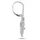 Miadora Signature Collection 14k White Gold 1ct TDW Diamond Heart Earrings sold by Zulily product image thumbnail 2