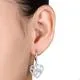Miadora Signature Collection 14k White Gold 1ct TDW Diamond Heart Earrings sold by Zulily product image thumbnail 3