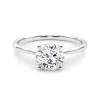 Auriya Platinum Gold 1/3ctw Round Solitaire Lab Grown Diamond Engagement Ring 4-Prong Basket sold by Zulily