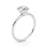 Auriya Platinum Gold 1/3ctw Round Solitaire Lab Grown Diamond Engagement Ring 4-Prong Basket sold by Zulily