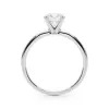 Auriya Platinum Gold 1/3ctw Round Solitaire Lab Grown Diamond Engagement Ring 4-Prong Basket sold by Zulily