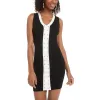 Planet Gold Juniors' Lace-Up Bodycon Dress Black Size XX-Small sold by Zulily