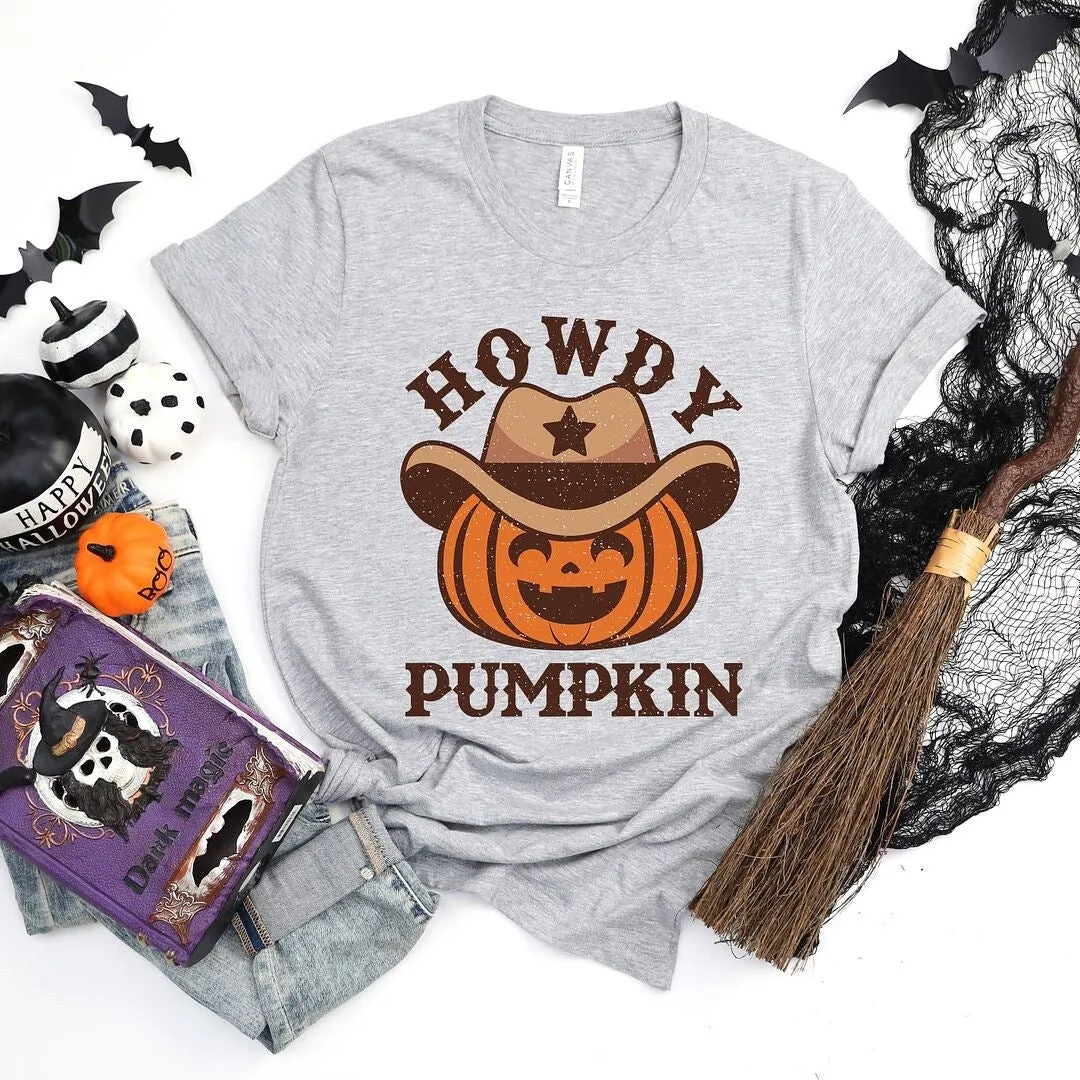 Howdy Pumpkin Hat Short Sleeve Tee sold by Zulily