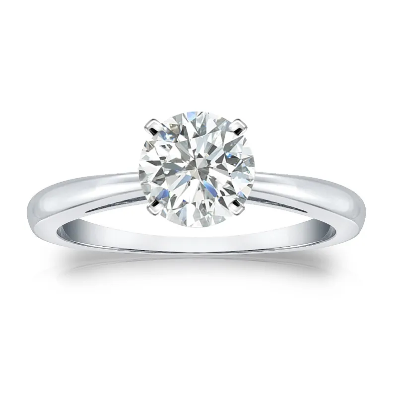 Auriya 14k Gold 1ctw Round Solitaire Diamond Engagement Ring sold by Zulily