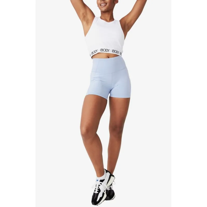 COTTON ON Women's Rib Racer Crop Tank Top White Size X-Large sold by Zulily