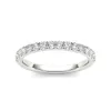 De Couer IGI Certified 14k White Gold 2/5ct TDW Diamond Wedding Band - White H-I sold by Zulily