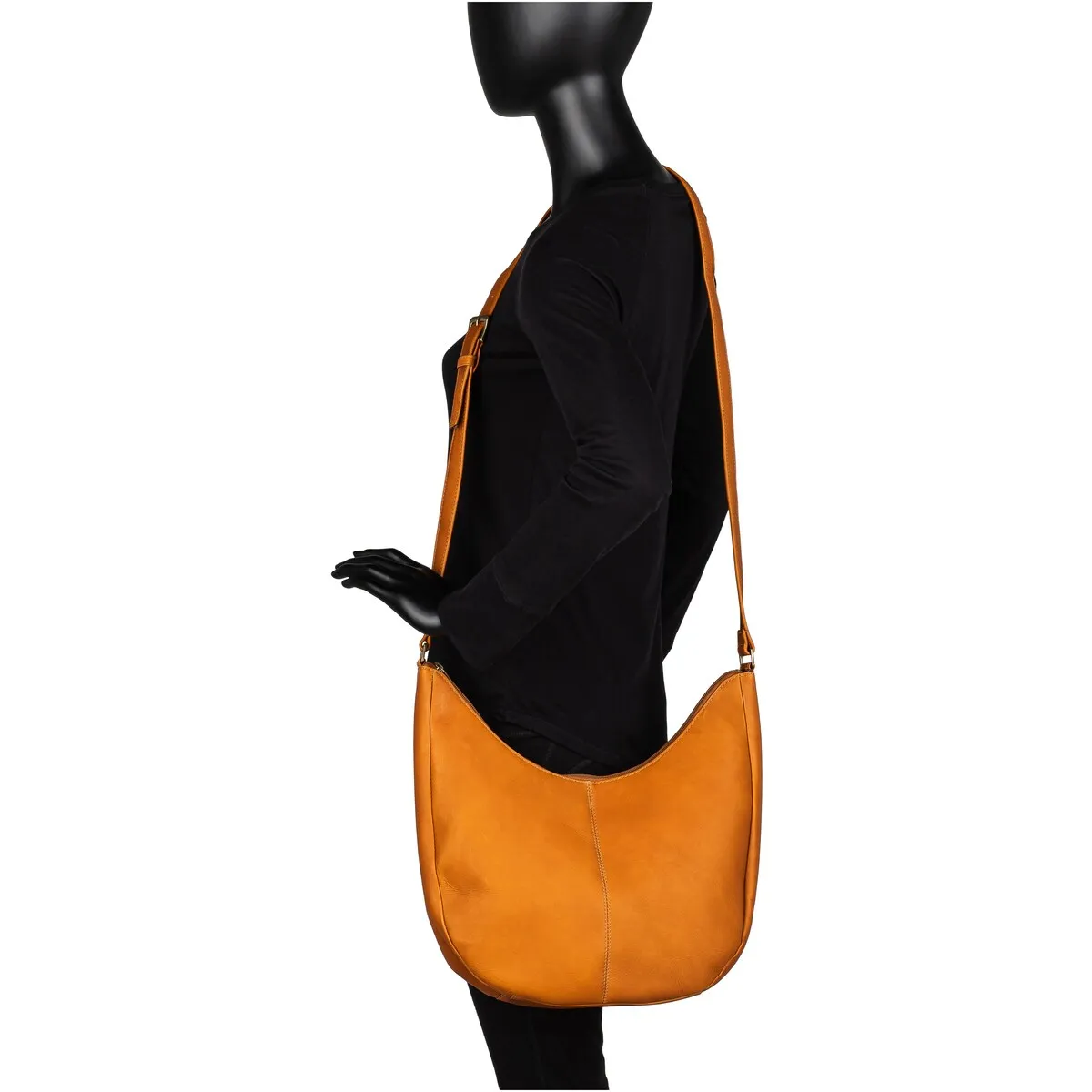 Le Donne Leather Half Moon Crossbody sold by Zulily product image thumbnail 2