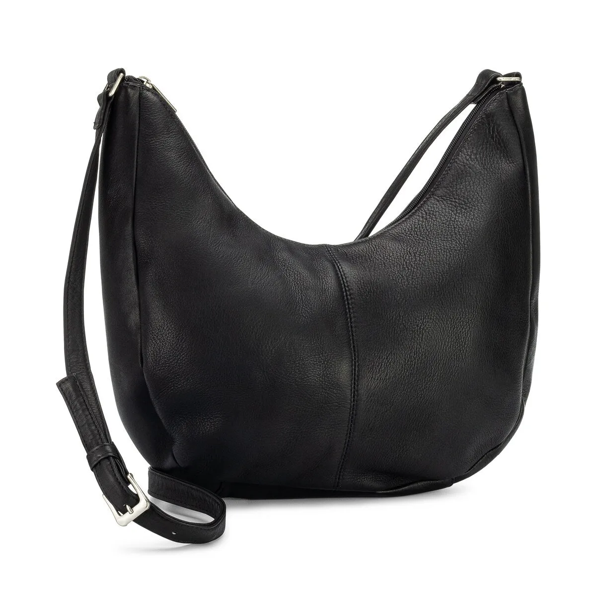 Le Donne Leather Half Moon Crossbody sold by Zulily
