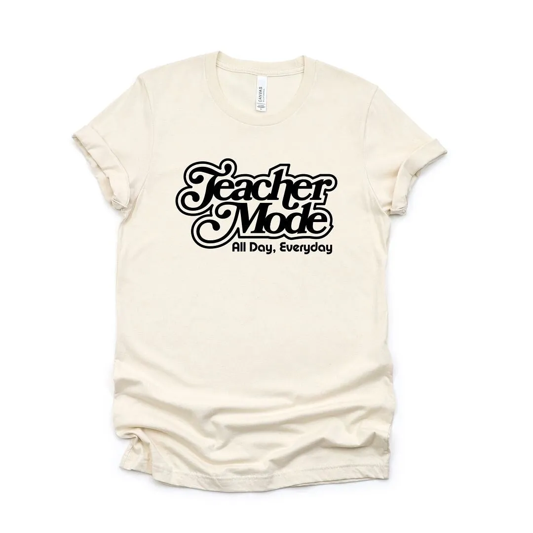 Teacher Mode Everyday Short Sleeve Tee sold by Zulily product image thumbnail 2