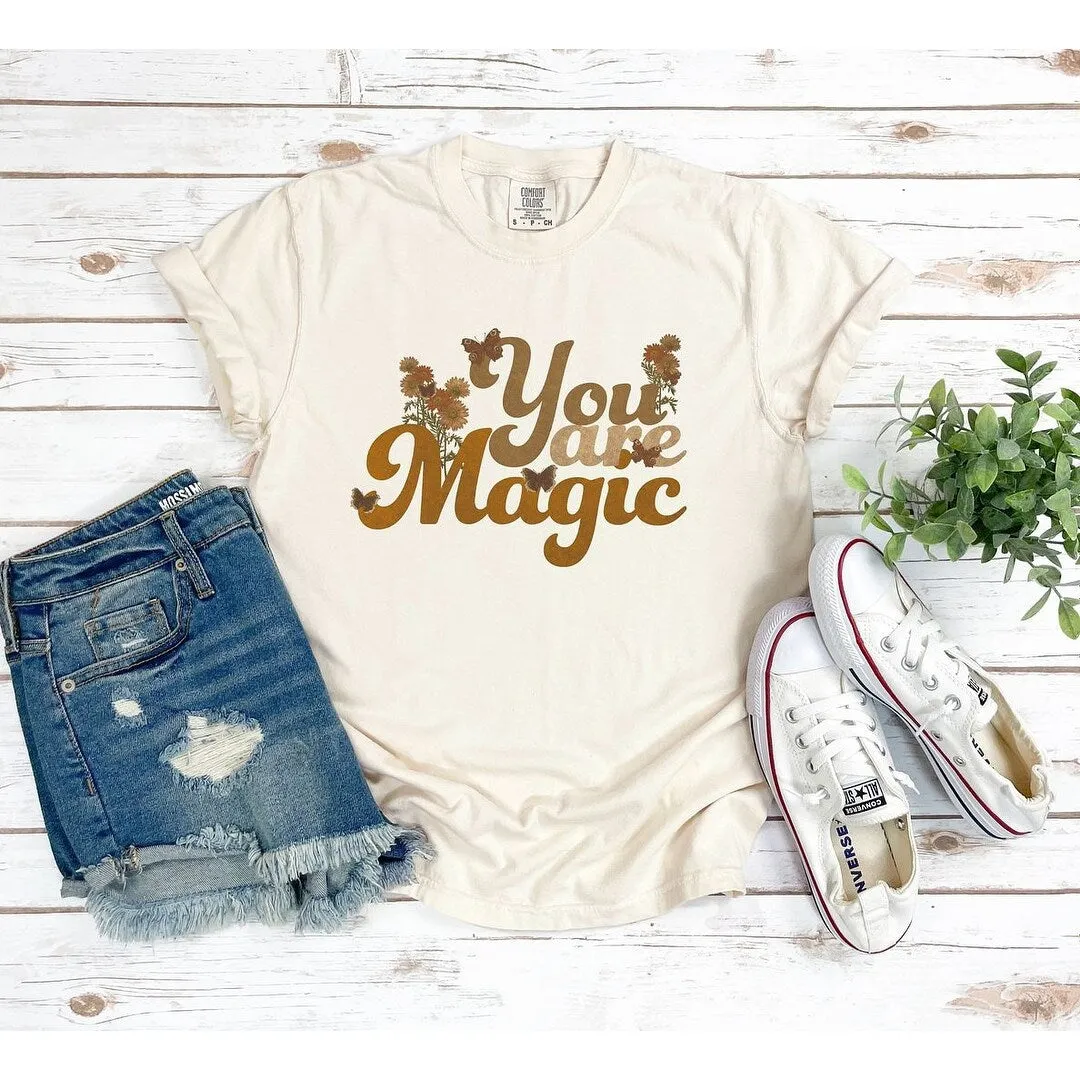 Boho You Are Magic Garment Dyed Tee sold by Zulily