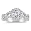Marquee Jewels 14k White Gold 1 1/2ct TDW Diamond Engagement Ring sold by Zulily