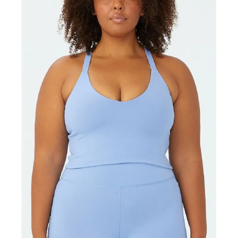 COTTON ON Women's Active Summer Vestlette Top Blue Size 18W sold by Zulily
