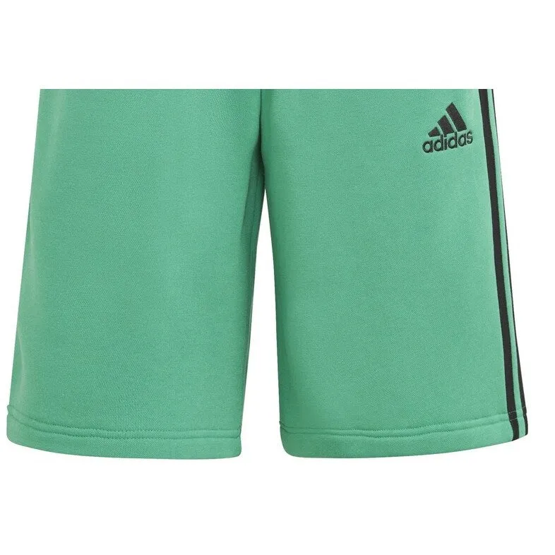 adidas Men's 3 Stripes 10 Fleece Shorts Green Size X-Large sold by Zulily product image thumbnail 3