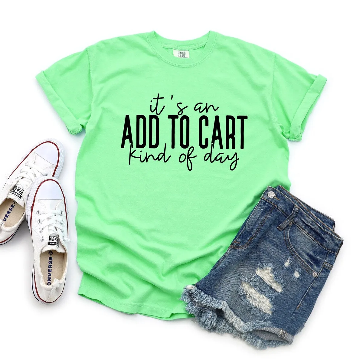 Add to Cart Kind of Day Garment Dyed Tee sold by Zulily