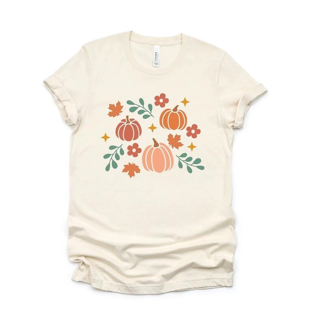 Pastel Pumpkins Short Sleeve Tee sold by Zulily product image thumbnail 2