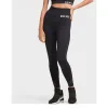 DKNY Women's Sport Velvet Colorblocked High-Waist Leggings Black Size Extra Small sold by Zulily