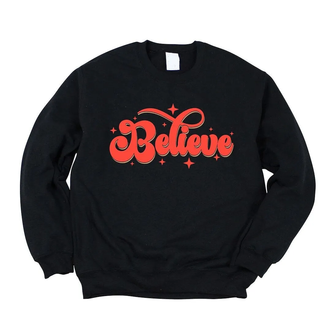 Magical Believe Graphic Sweatshirt sold by Zulily product image thumbnail 2