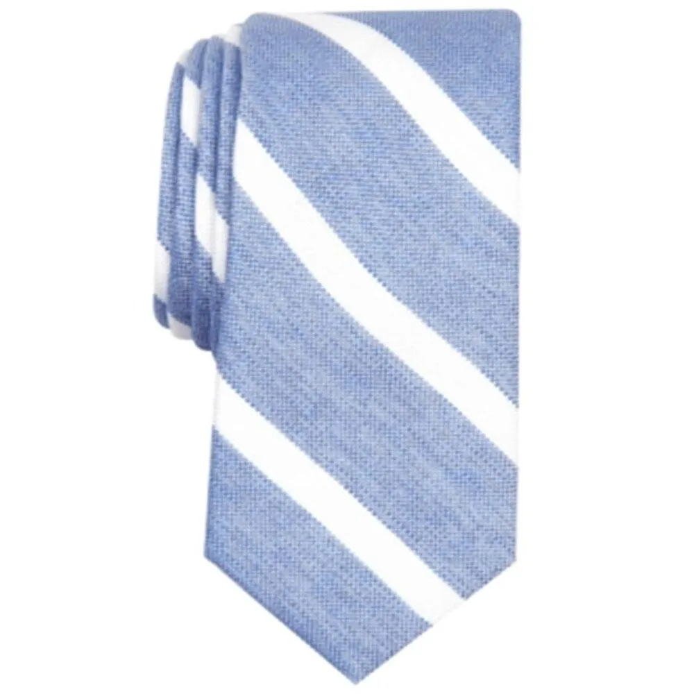 Bar III Men's Lovett Silk Skinny Neck Tie Blue Size Regular sold by Zulily