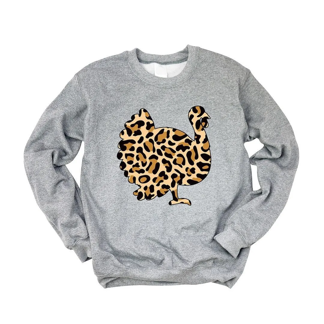Leopard Turkey Graphic Sweatshirt sold by Zulily product image thumbnail 2