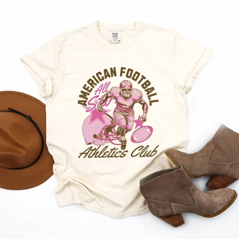 American Football Athletics Club Garment Dyed Tee sold by Zulily