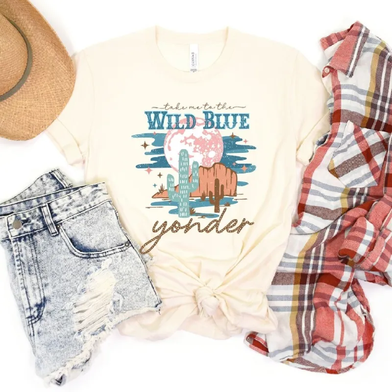 Wild Blue Yonder Short Sleeve Tee sold by Zulily