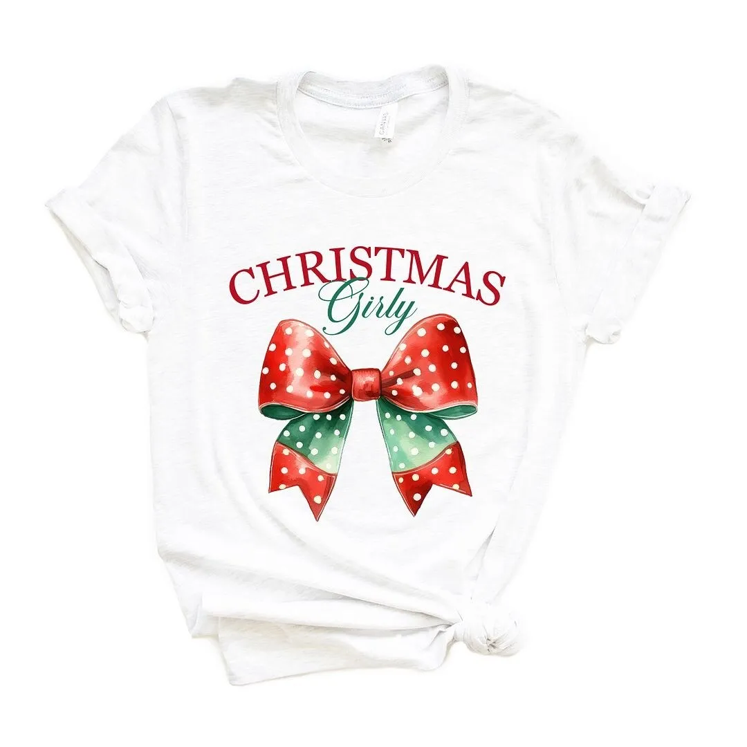 Coquette Christmas Girly Short Sleeve Tee sold by Zulily product image thumbnail 2