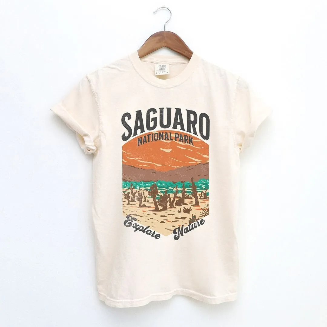Saguaro National Park Explore More Garment Dyed Tee sold by Zulily product image thumbnail 2