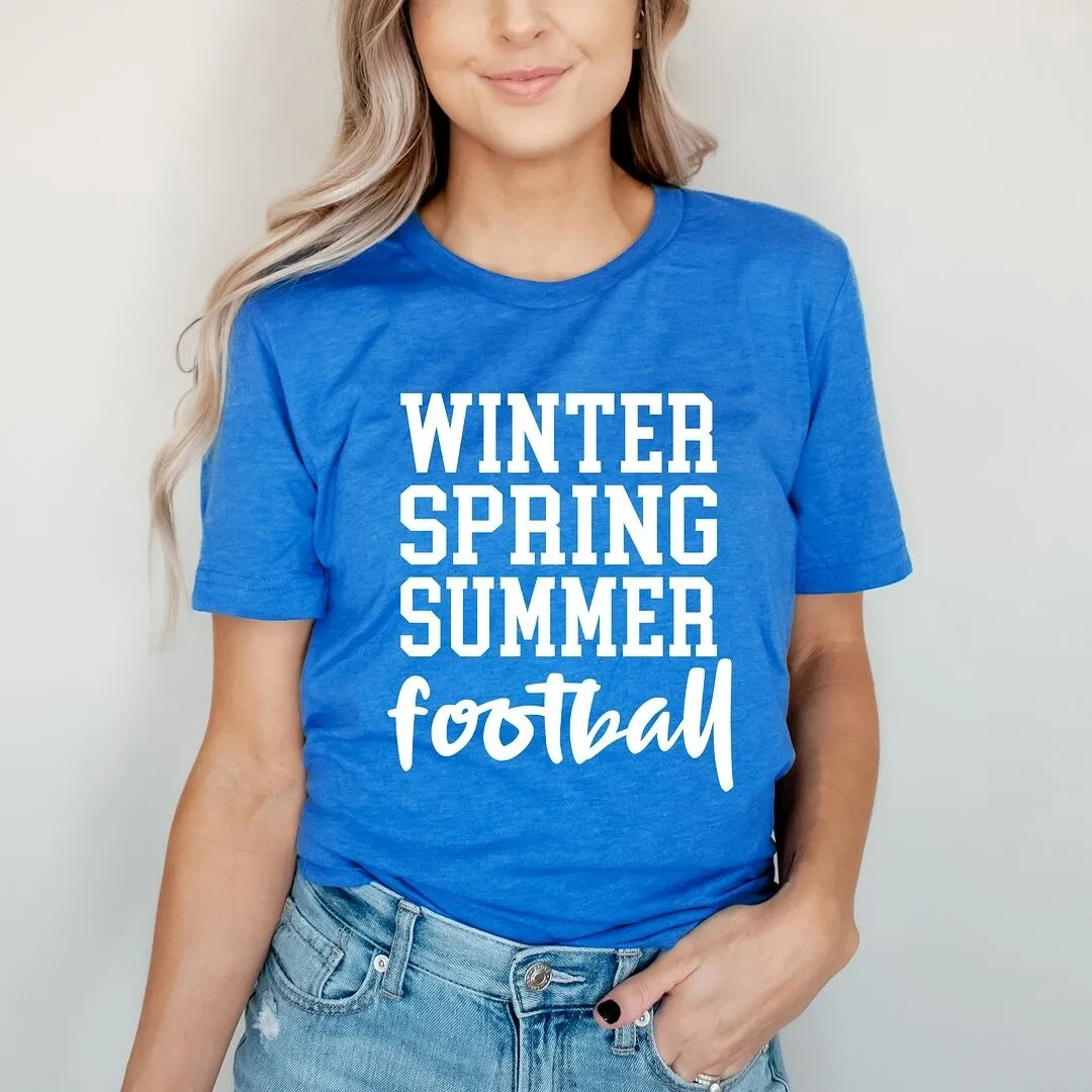 Winter Spring Summer Football Short Sleeve Tee sold by Zulily product image thumbnail 3