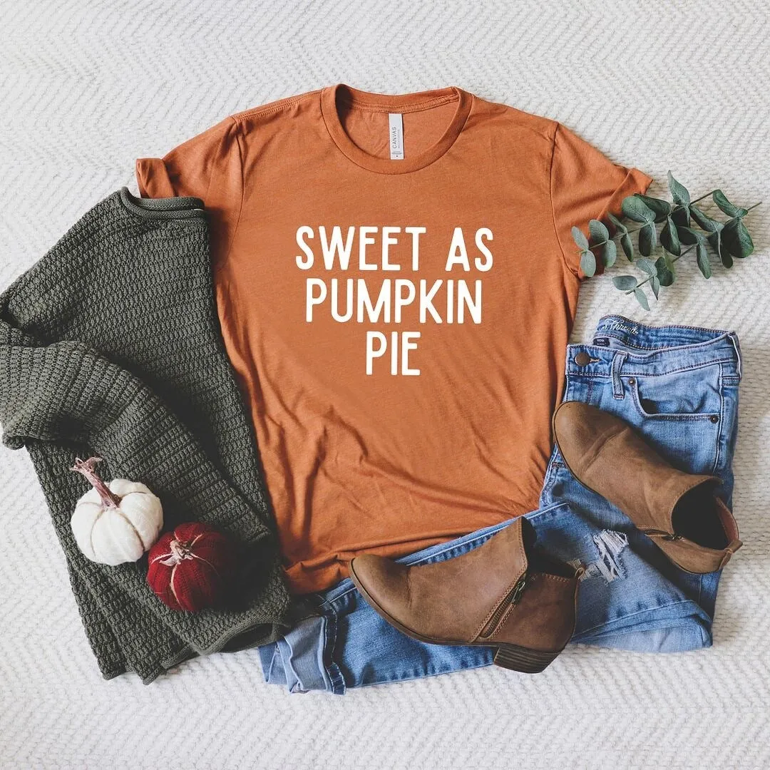 Sweet As Pumpkin Pie Short Sleeve Tee sold by Zulily