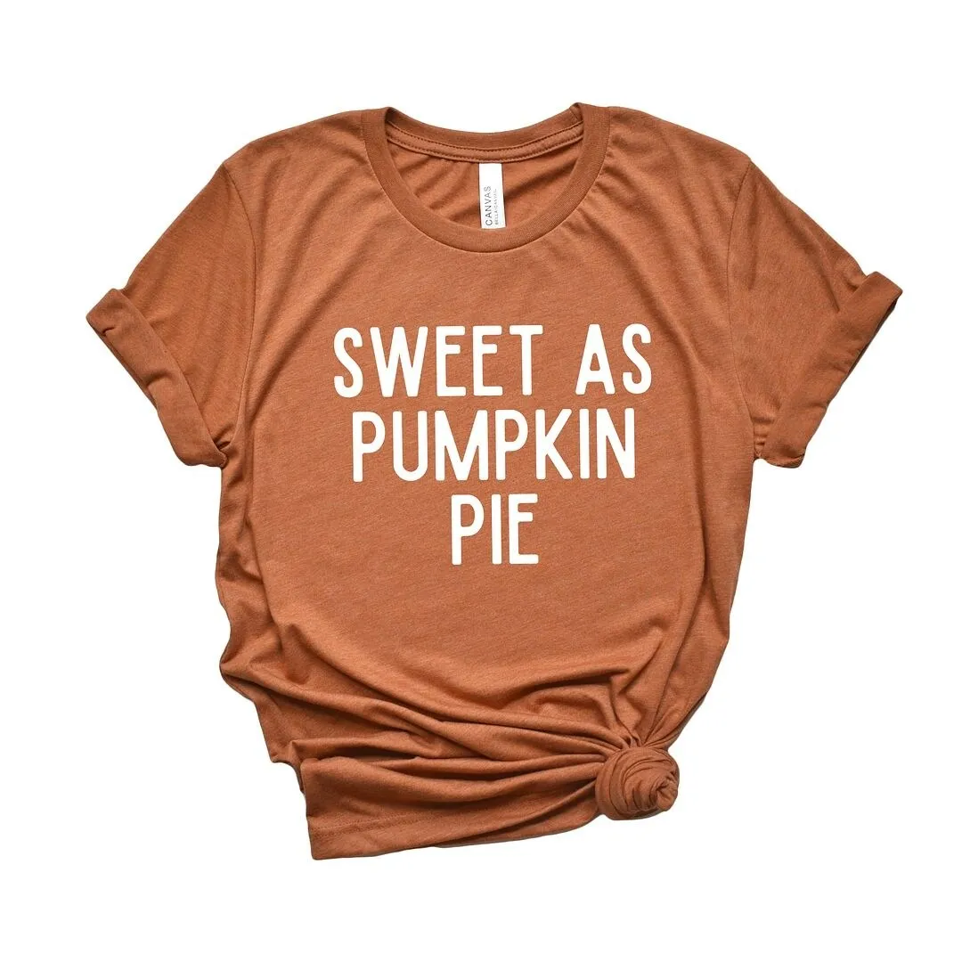 Sweet As Pumpkin Pie Short Sleeve Tee sold by Zulily product image thumbnail 2
