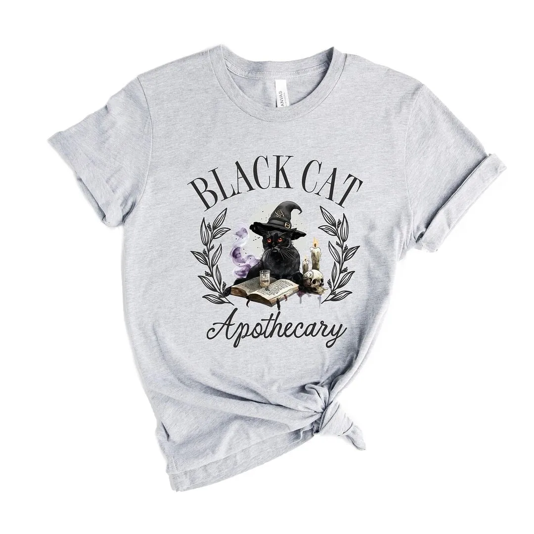 Black Cat Apothecary Short Sleeve Tee sold by Zulily product image thumbnail 2