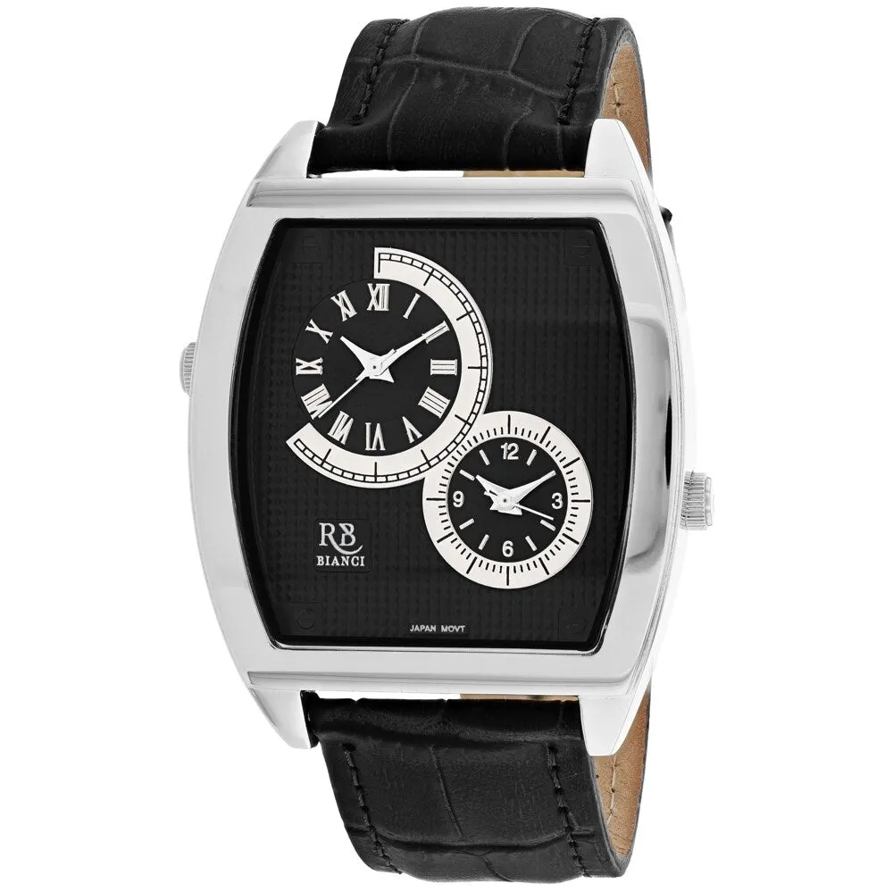 Roberto Bianci Men's Benzo Black Dial Watch - RB0741 - 6 (36) sold by Zulily