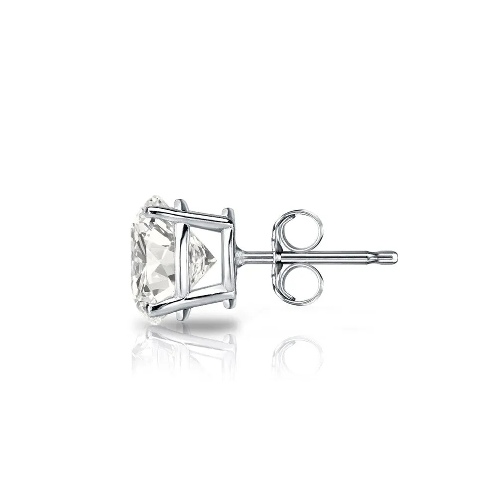 Auriya 14k Gold 3/4ct TDW Round SINGLE STUD (1) Diamond Earring sold by Zulily product image thumbnail 5