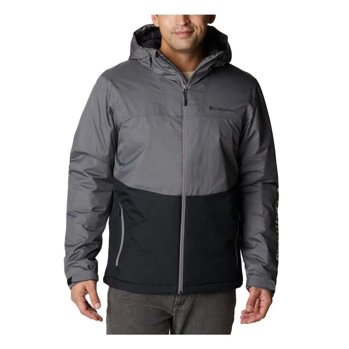 Columbia Men's Point Park Insulated Jacket Gray Size Large sold by Zulily