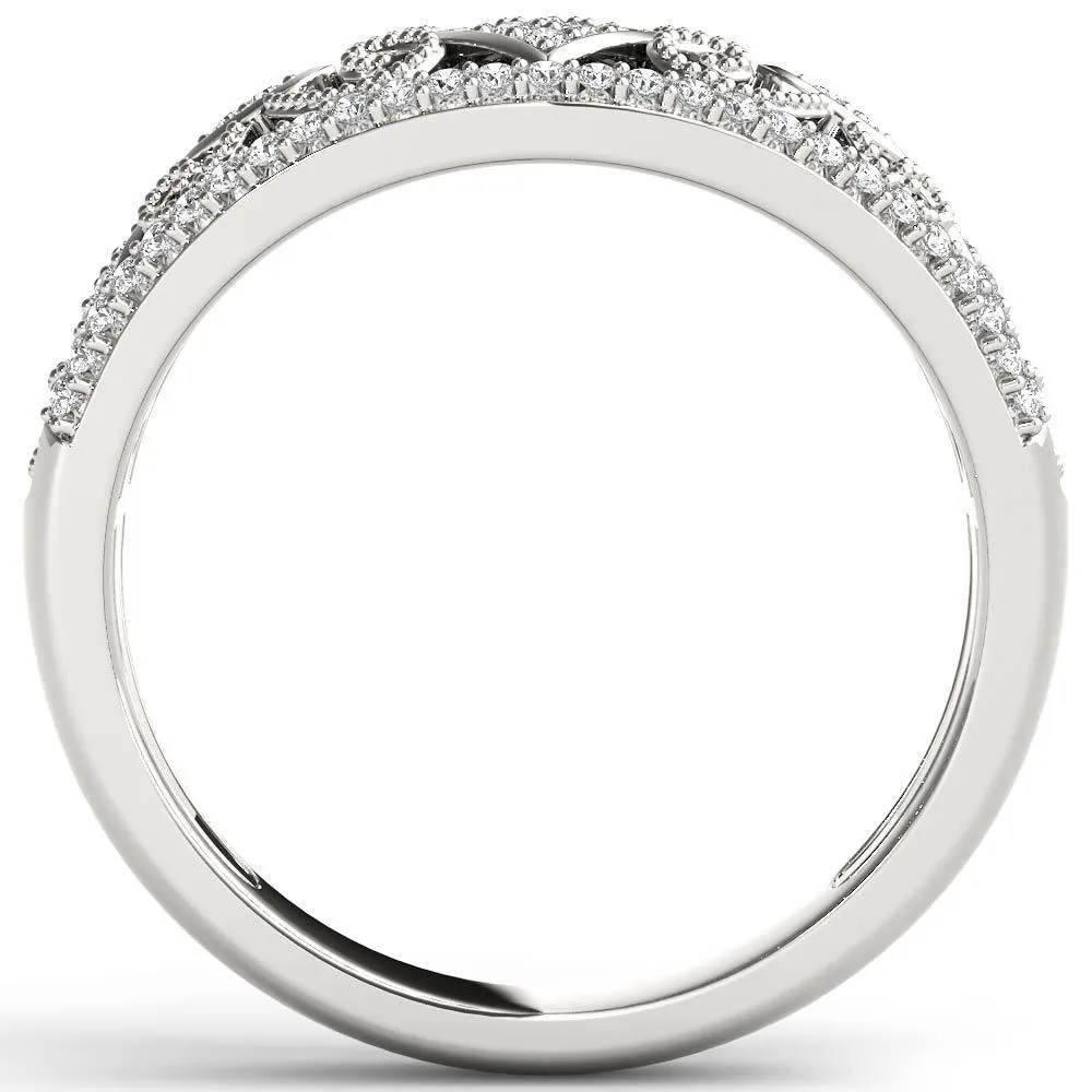 De Couer 1/5ct TDW Diamond Fashion Engagement Ring - White H-I - White H-I sold by Zulily product image thumbnail 3