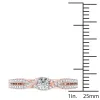 De Couer 10k Rose Gold 2/5ct TDW Diamond Classic Split-Shank Engagement Ring sold by Zulily