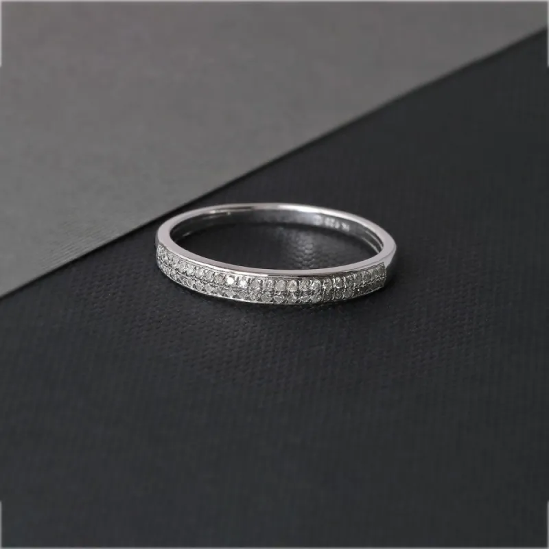 1/6ct TDW Diamond Vintage Style Ring in Sterling Silver sold by Zulily