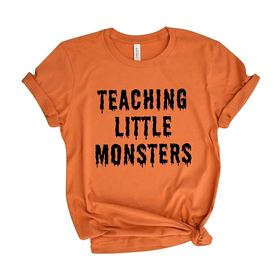 Teaching Little Monsters Short Sleeve Tee sold by Zulily product image thumbnail 2