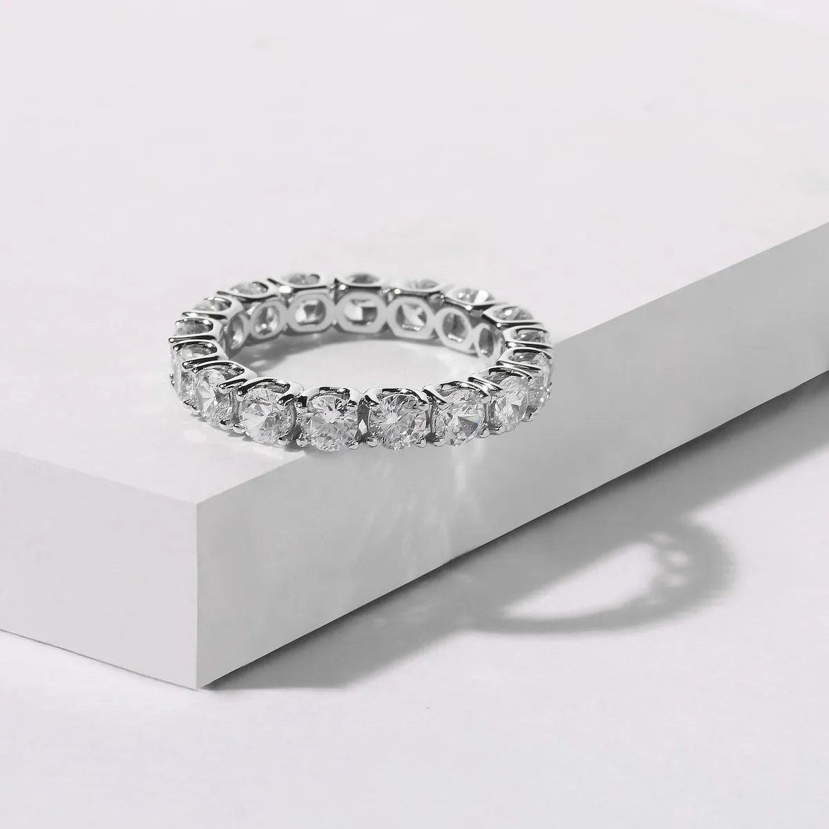 2 3/4ct TDW Diamond Womens Eternity Wedding Band in 14k Gold by DeCouer sold by Zulily
