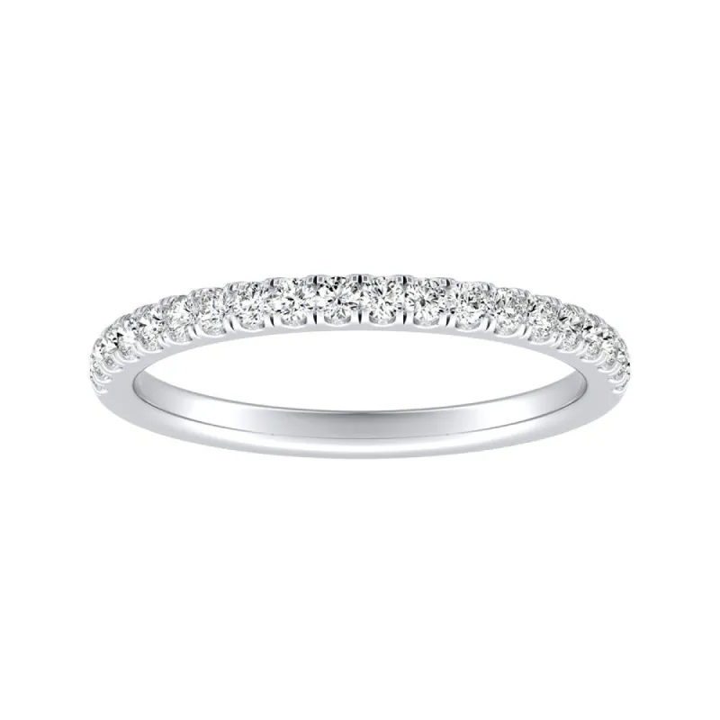 Auriya 1/3ctw Classic Round Diamond Wedding Band 18k Gold sold by Zulily