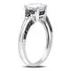 Miadora Sterling Silver 3/8ct Black Diamond and White Sapphire Ring sold by Zulily product image thumbnail 2
