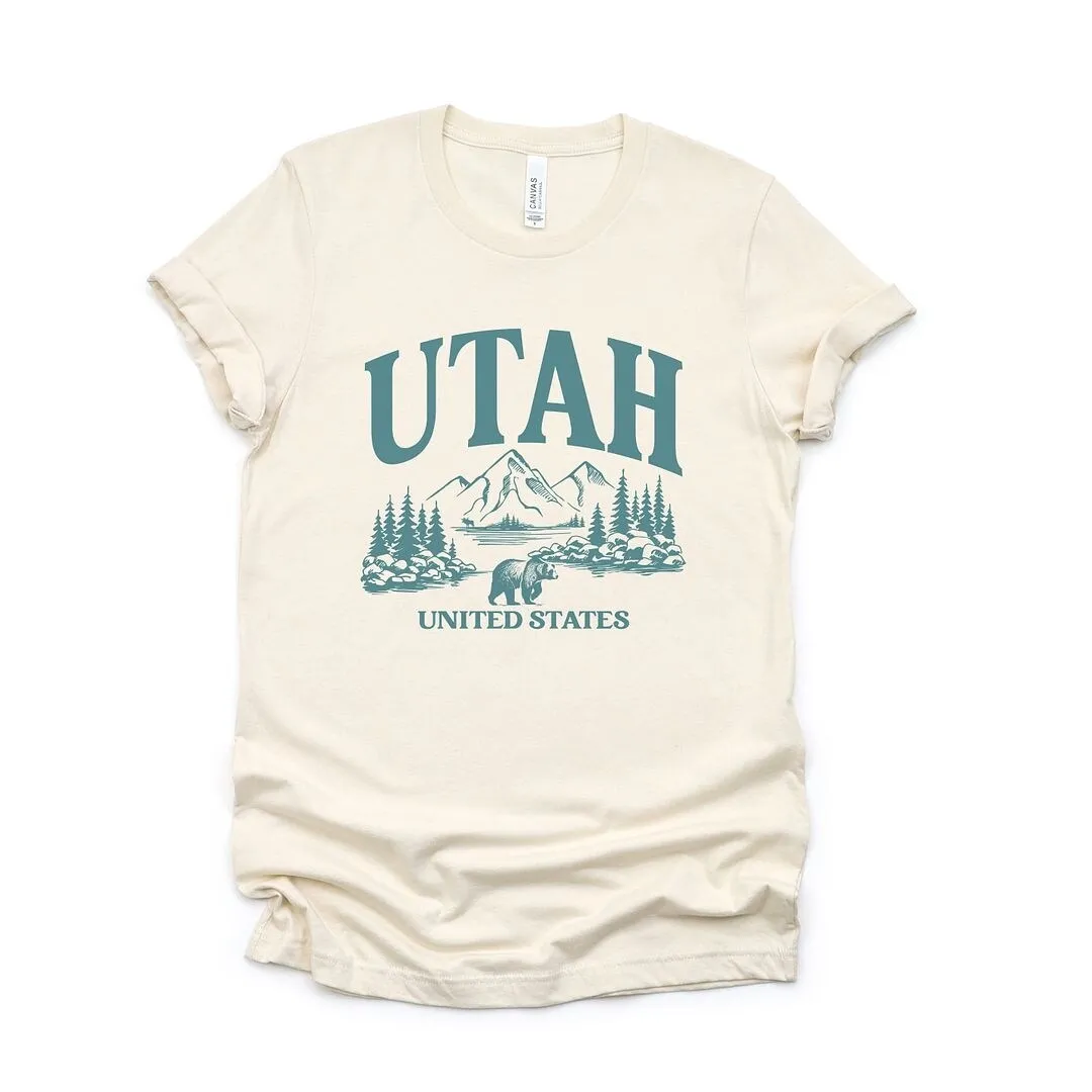 Utah Forest Scene Short Sleeve Tee sold by Zulily product image thumbnail 2