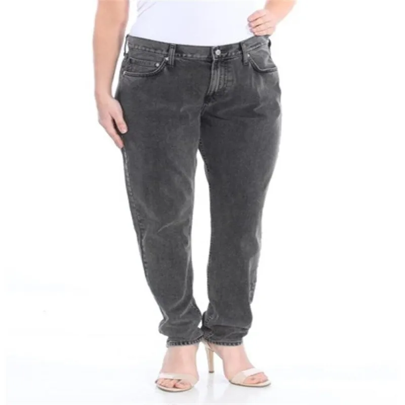 Calvin Klein Women's Mid Rise Slim Leg Jeans Black Size 32X30 sold by Zulily