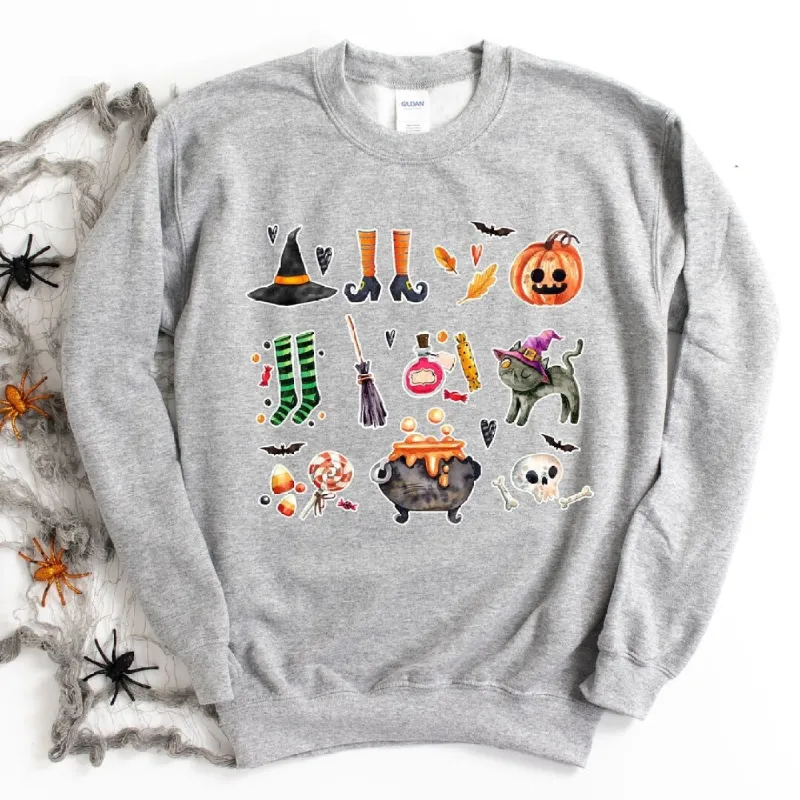Witch Collage Graphic Sweatshirt sold by Zulily