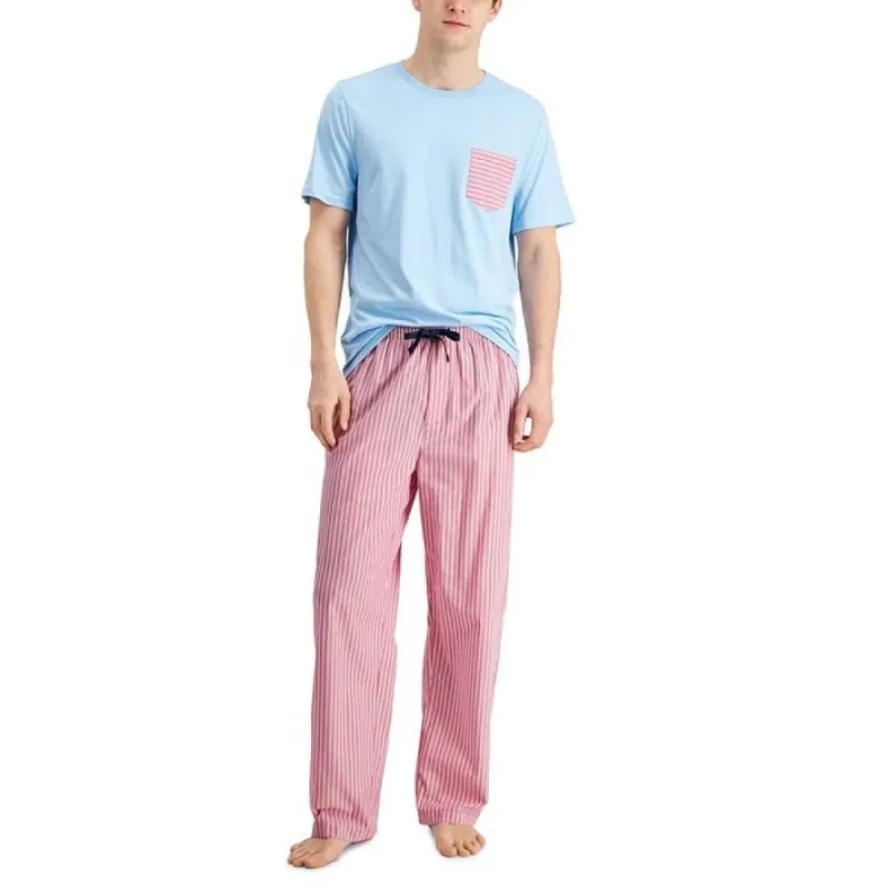 Club Room Men's 2 Pc Pajama Set Red Size Medium sold by Zulily