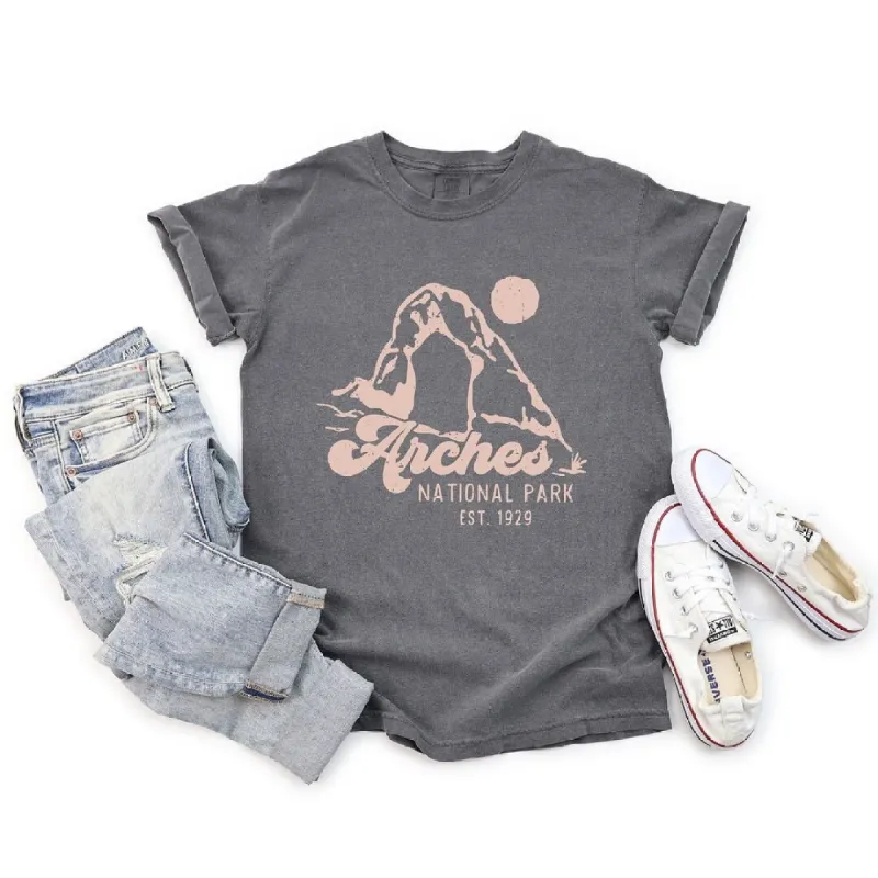 Vintage Arches National Park Garment Dyed Tee sold by Zulily