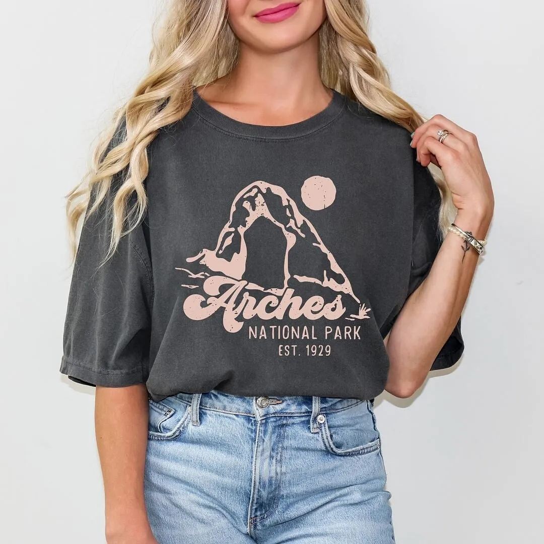 Vintage Arches National Park Garment Dyed Tee sold by Zulily product image thumbnail 3