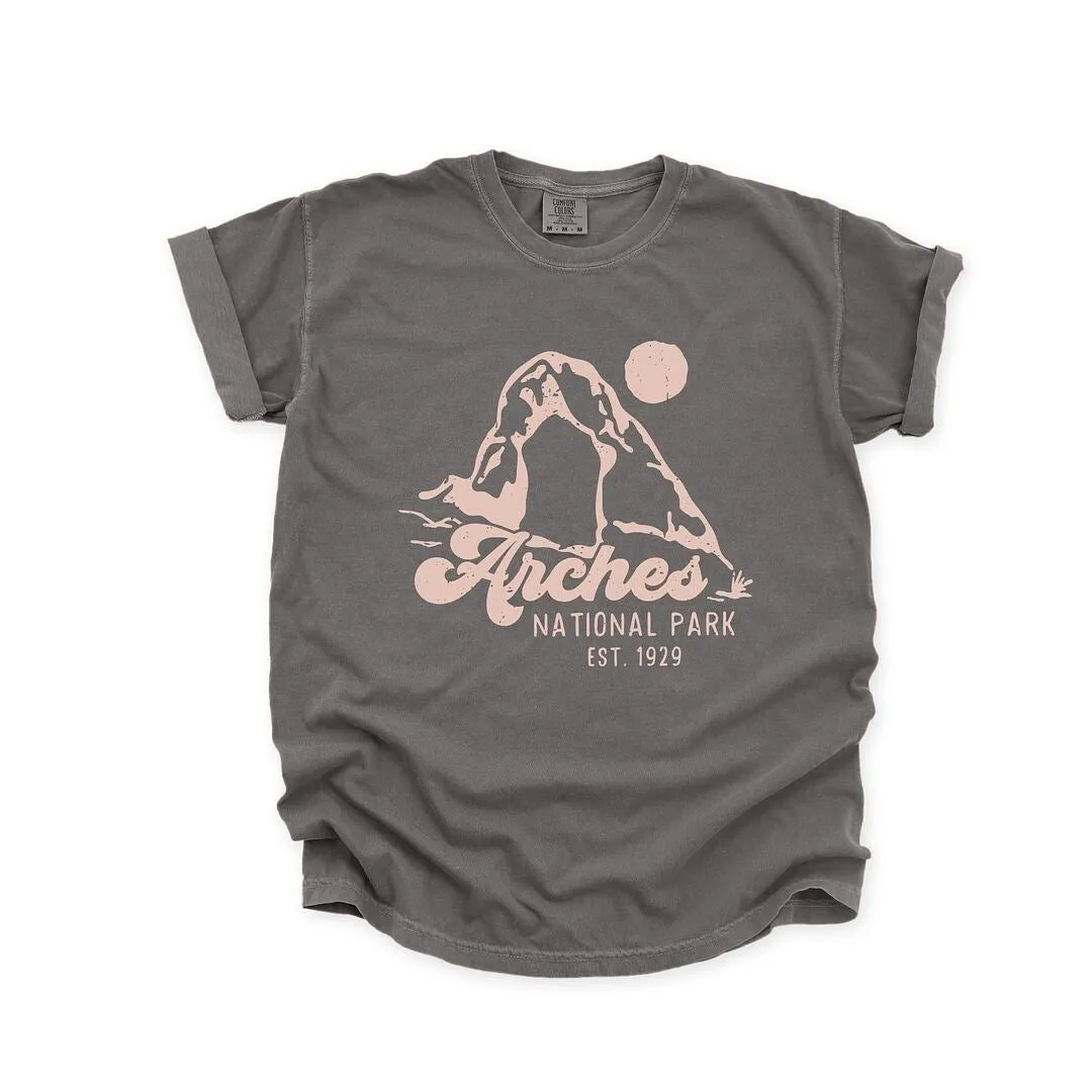 Vintage Arches National Park Garment Dyed Tee sold by Zulily product image thumbnail 2