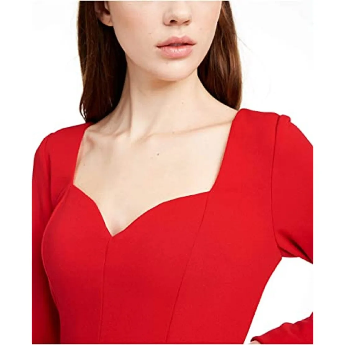 Crystal Doll Women's Double V Party Mini Dress Red Size 13 sold by Zulily product image thumbnail 3